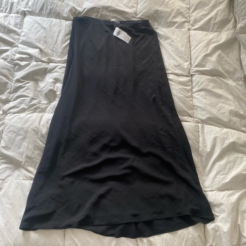 Abercrombie black maxi skirt medium